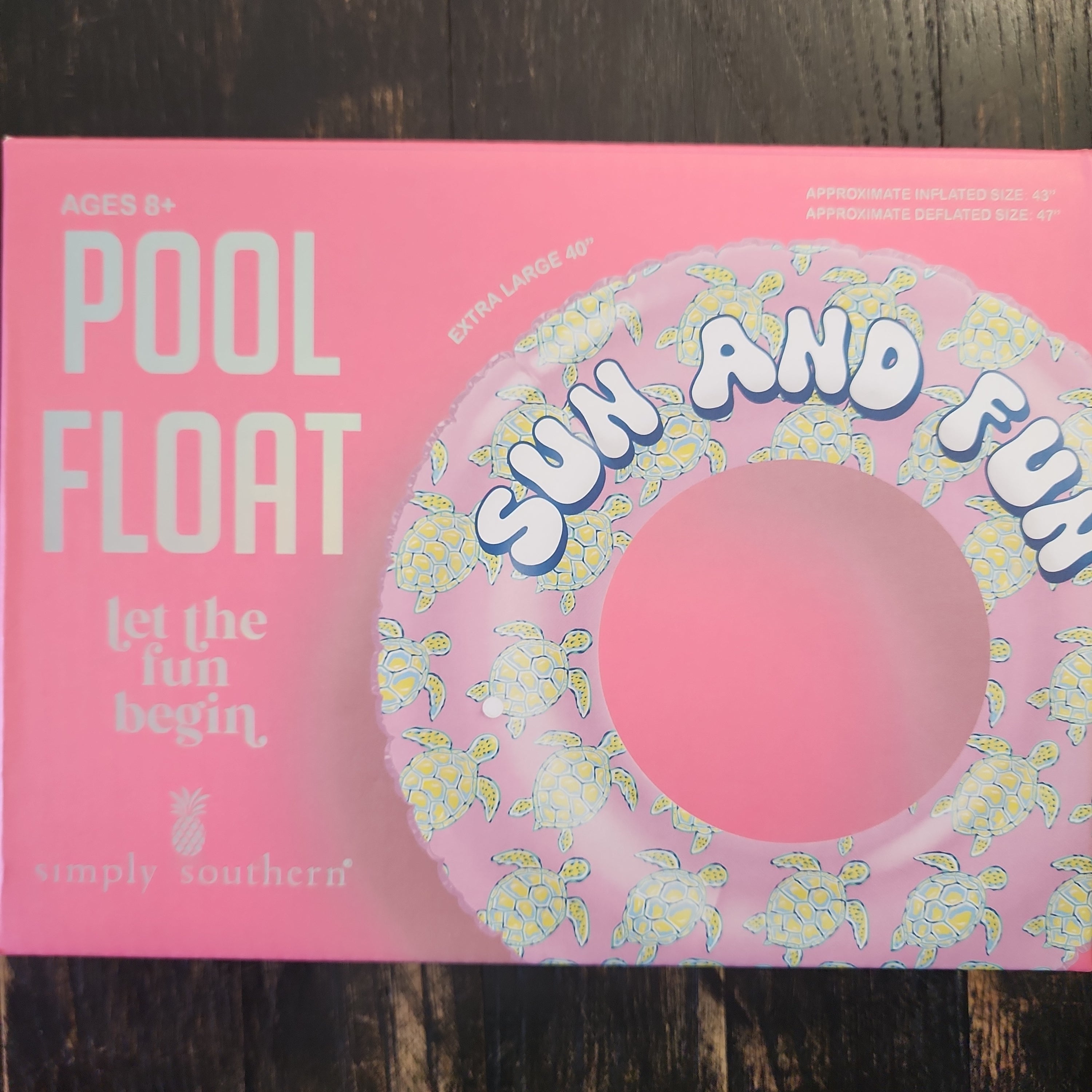 Simply Southern pool float