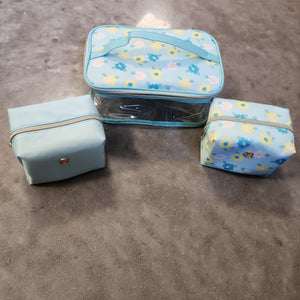 Simply Southern 3 piece cosmetic bag