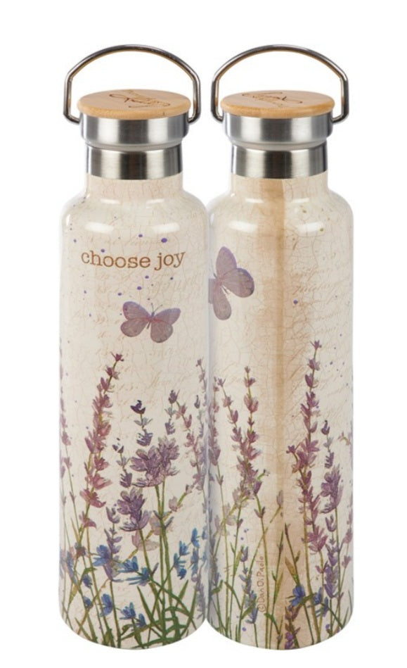 Choose joy insulated bottle
