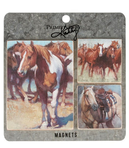 Western horse magnets