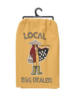 Egg dealer kitchen towel