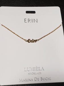 Lumièla name necklaces C - J