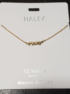 Lumièla name necklaces C - J