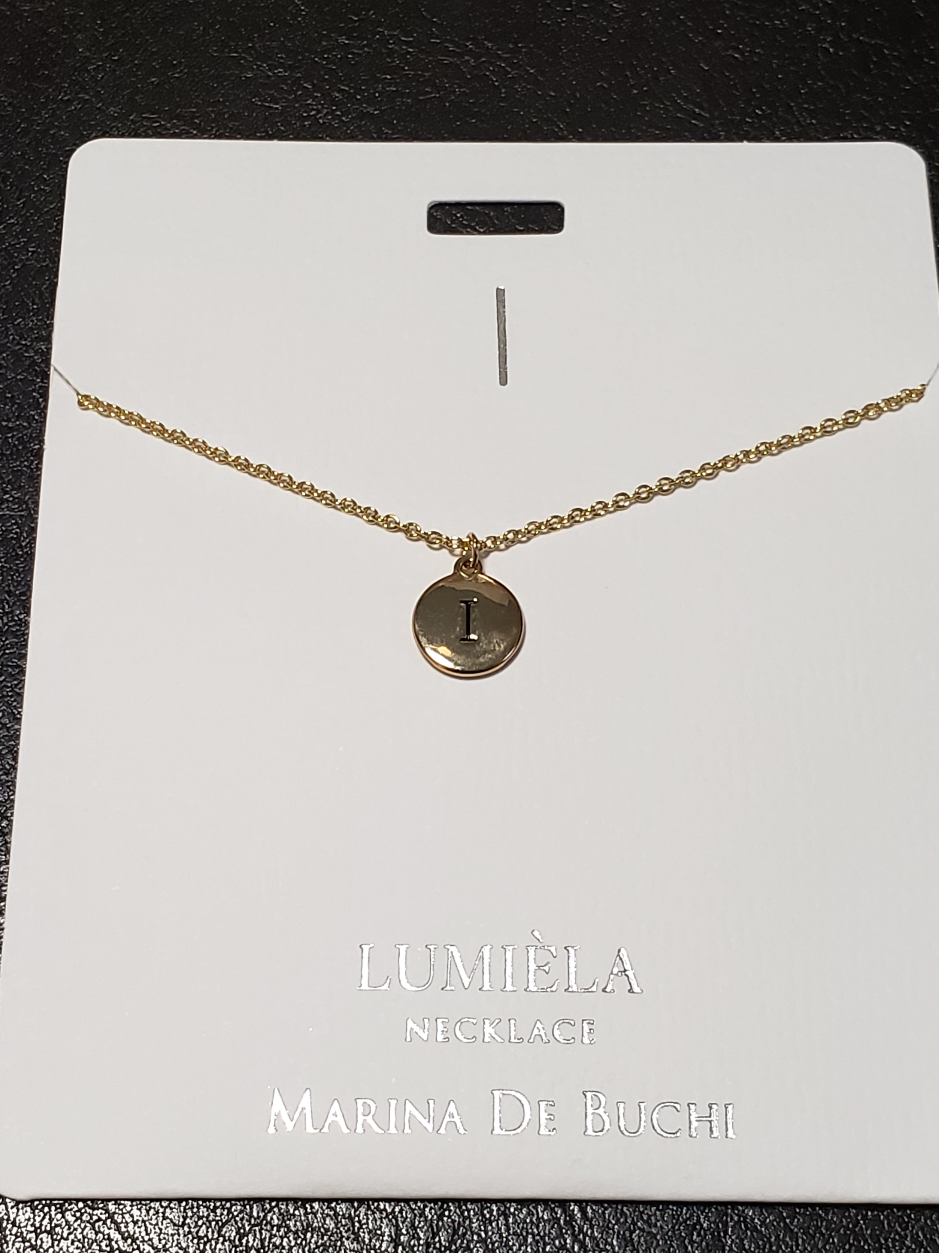 Lumièla name necklaces C - J