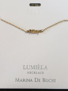 Lumièla name necklaces N - Z