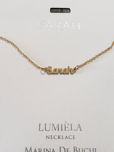 Lumièla name necklaces N - Z