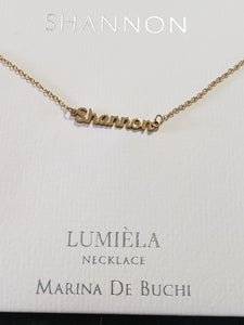 Lumièla name necklaces N - Z