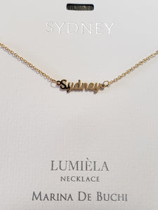 Lumièla name necklaces N - Z