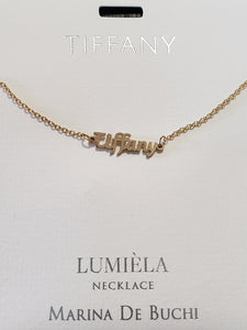 Lumièla name necklaces N - Z