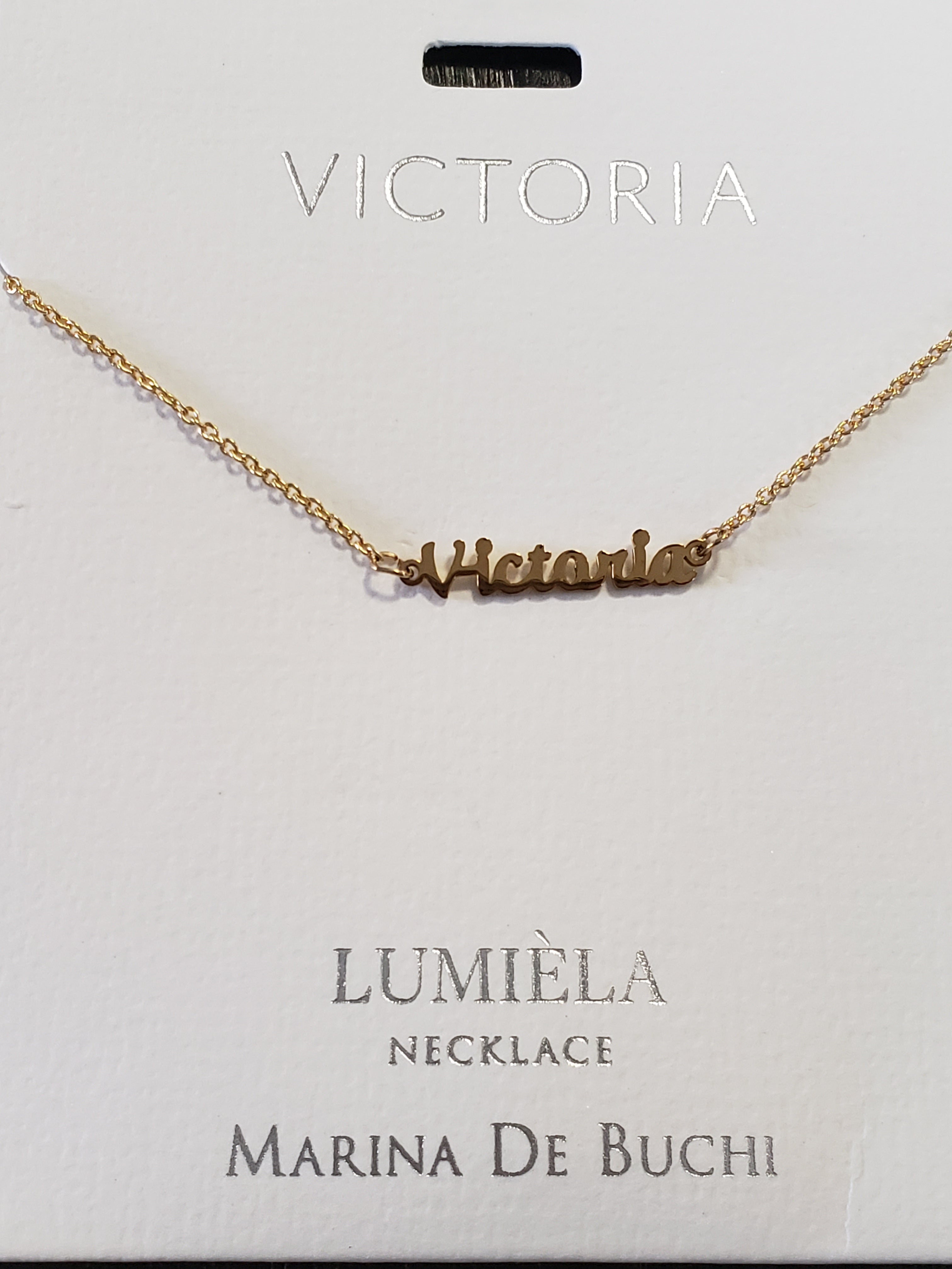 Lumièla name necklaces N - Z