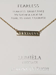 Lumièla name necklaces