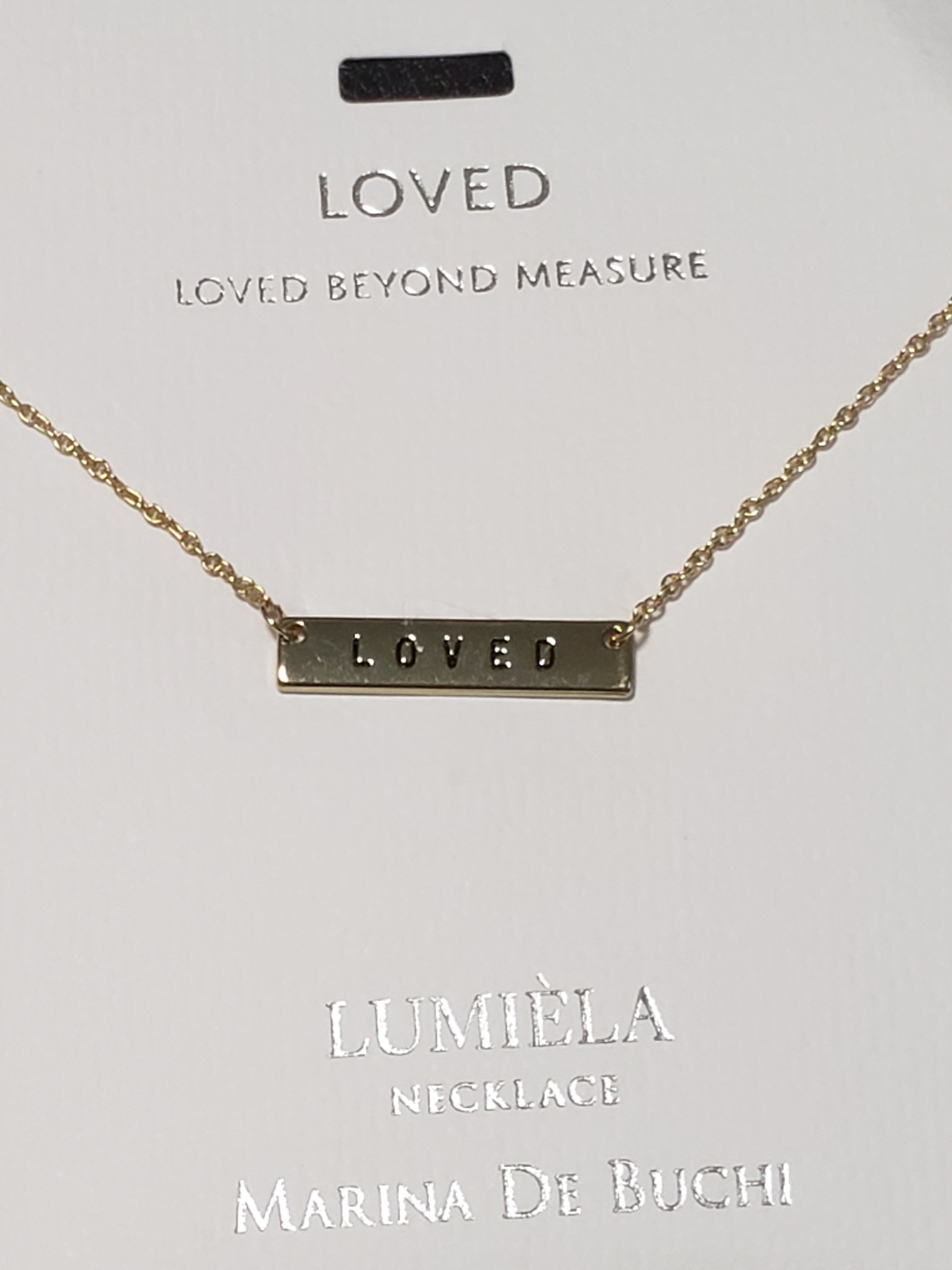 Lumièla name necklaces