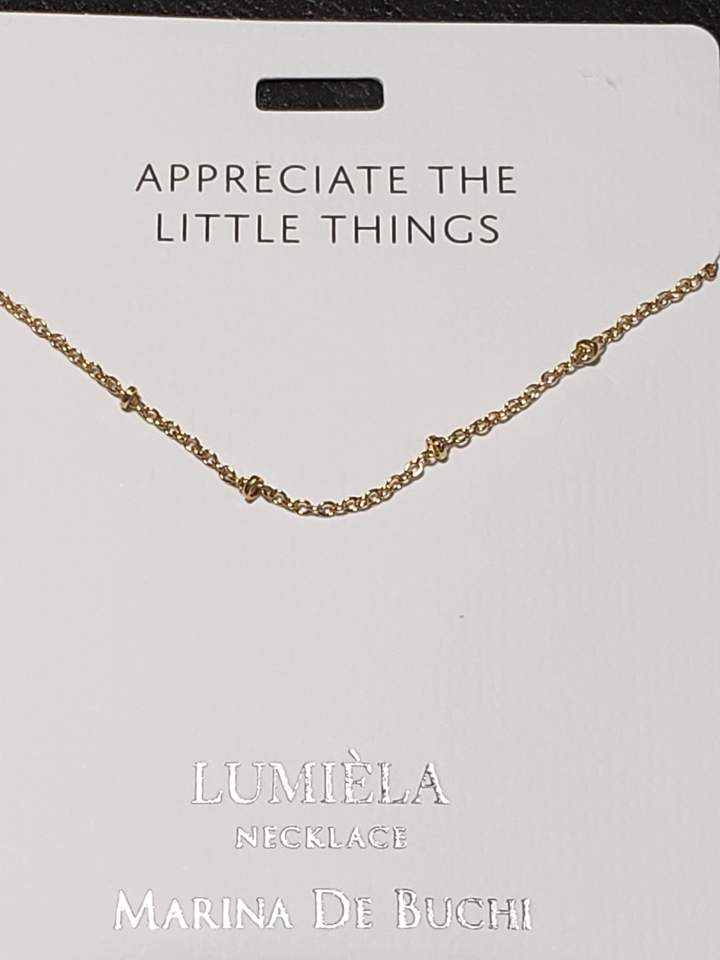 Lumièla name necklaces