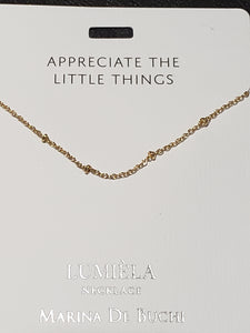 Lumièla name necklaces