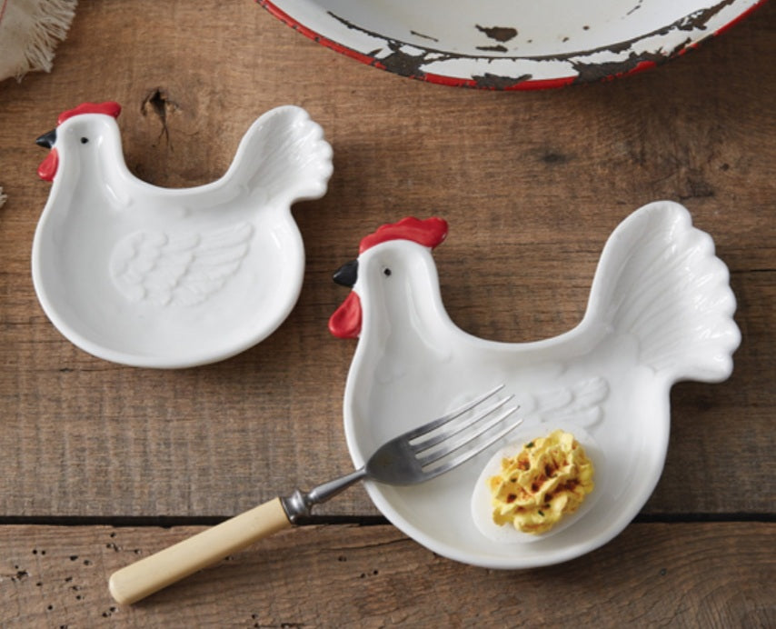 Rooster plate set