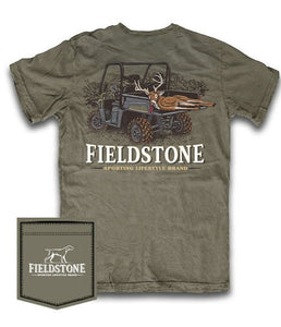 Mens Fieldstone utv deer tshirt