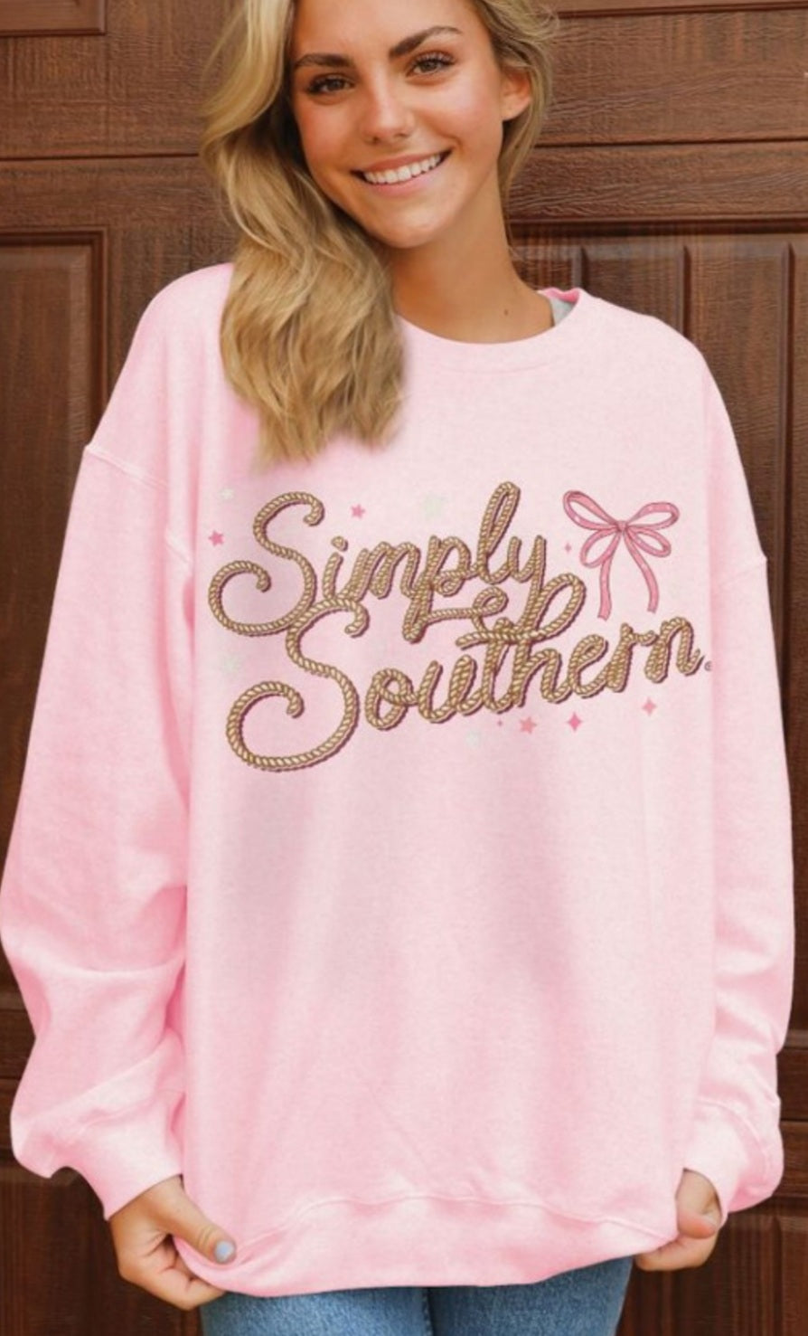 Simply southern pink long sleeve