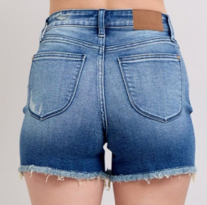 Judy blue high waisted v-front shorts