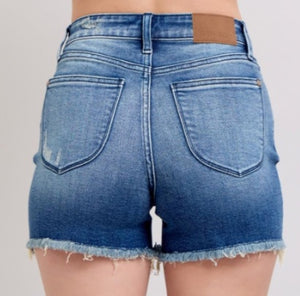 Judy blue high waisted v-front shorts