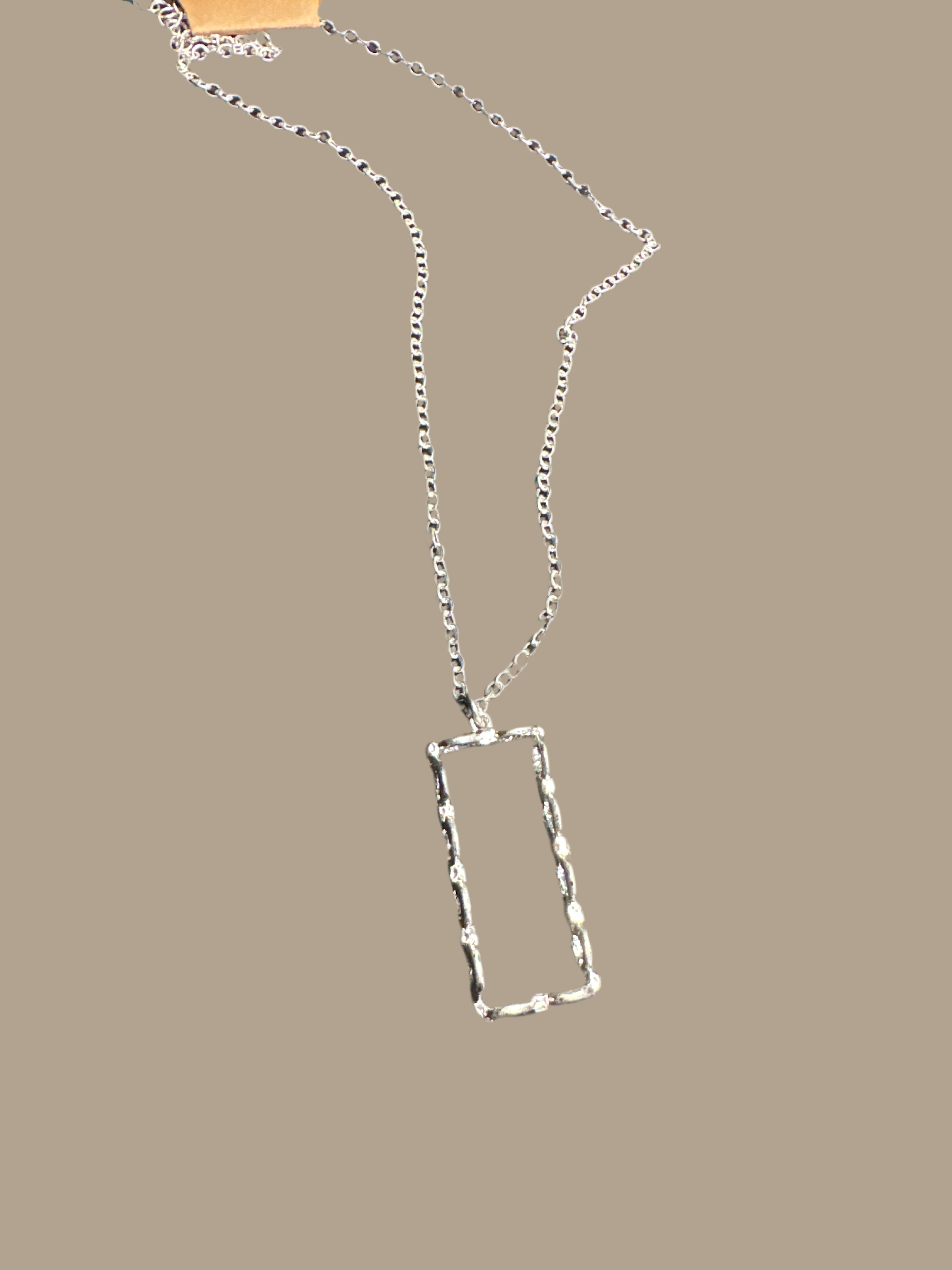 Silver necklace