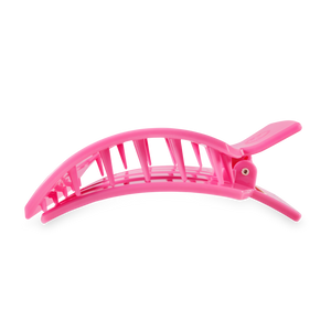 TELETIES - Paradise Pink Large Flat Square Hair Clip