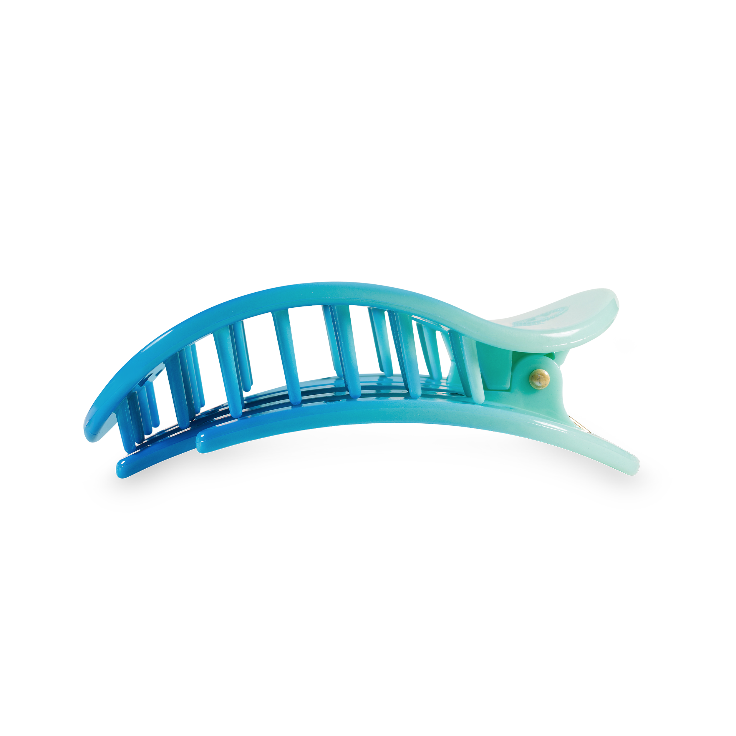 TELETIES - Poolside Medium Flat Round Hair Clip