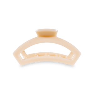 TELETIES - Open Almond Beige Medium Hair Clip