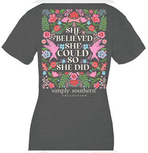 She believed simply southern shirt ￼