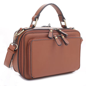 Concealed carry crossbody - taupe