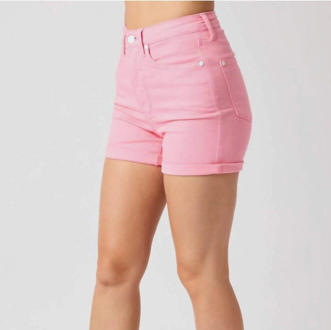 Judy blue- pink shorts(tummy control)