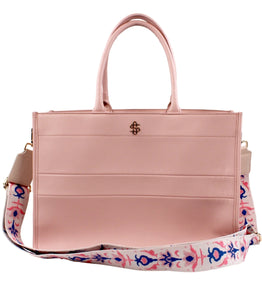 SIMPLY SOUTHERN LEATHER TOTE