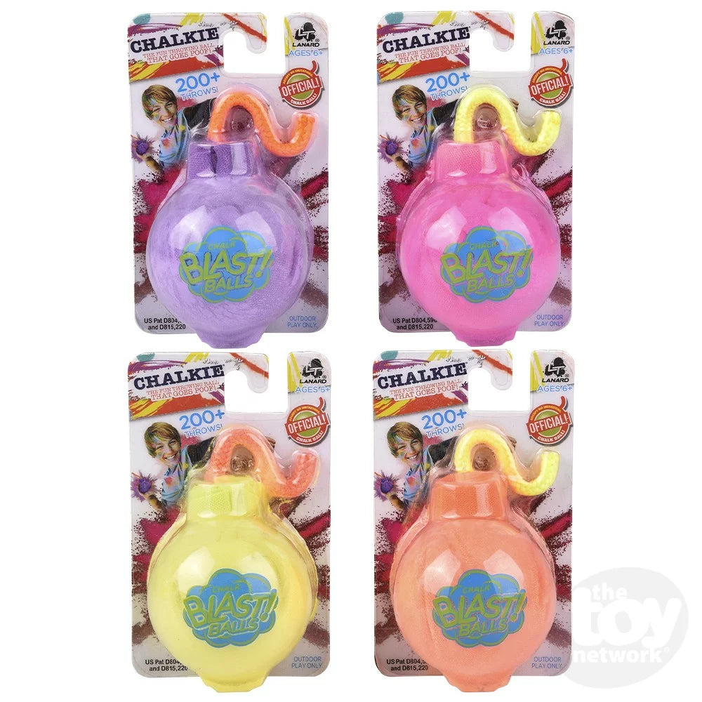 Chalk blast balls