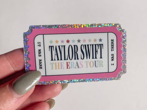 Taylor Swift tour era Glitter Stickers