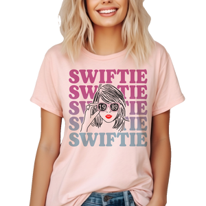 Swiftie peach t-shirt