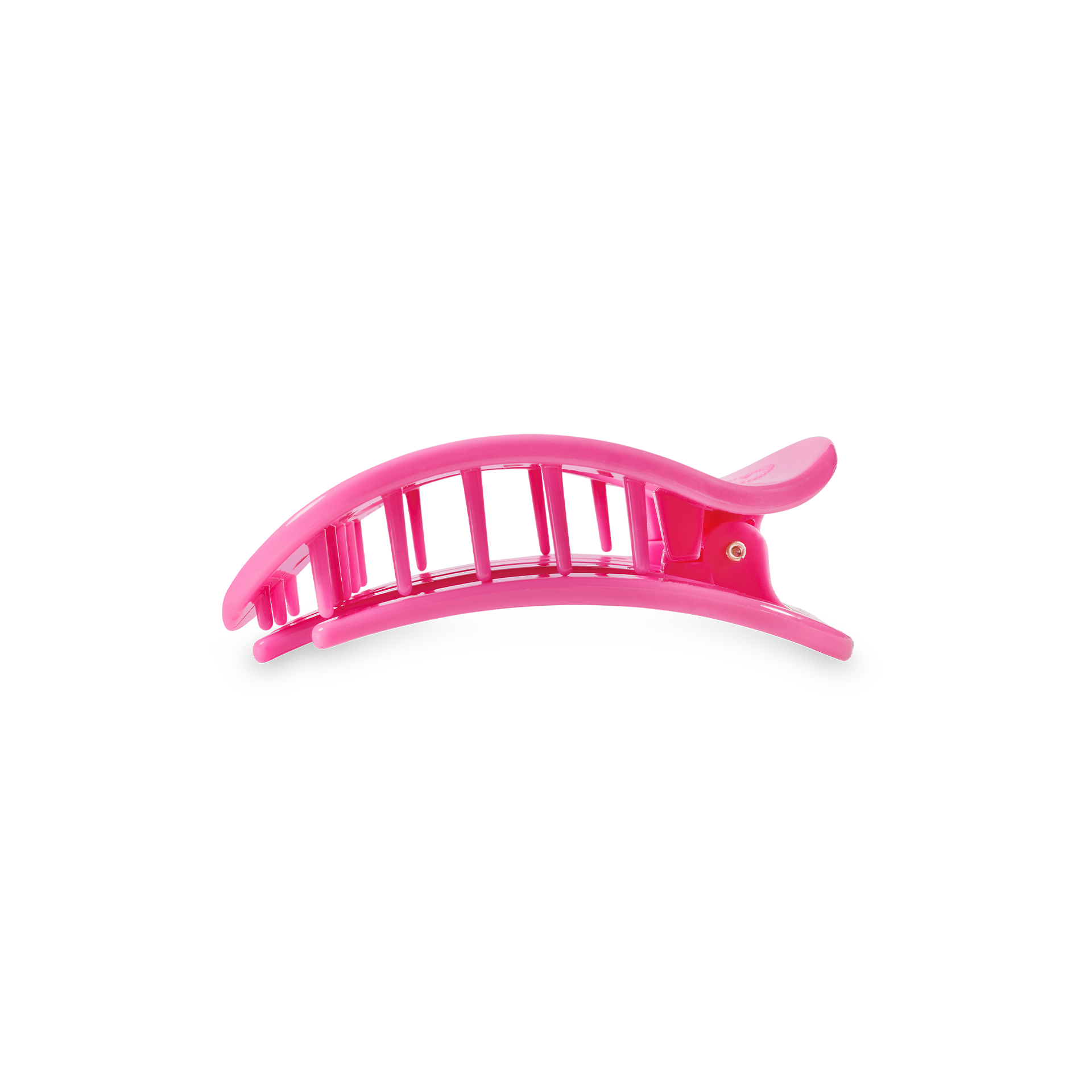 TELETIES - Paradise Pink Small Flat Round Hair Clip