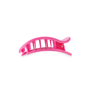 TELETIES - Paradise Pink Small Flat Round Hair Clip