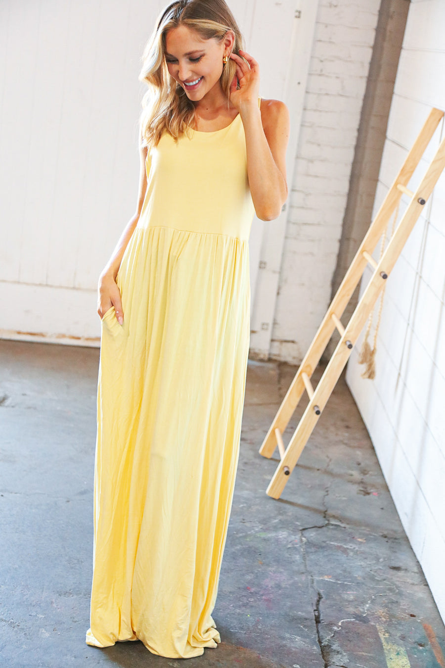 Yellow Maxi Dress