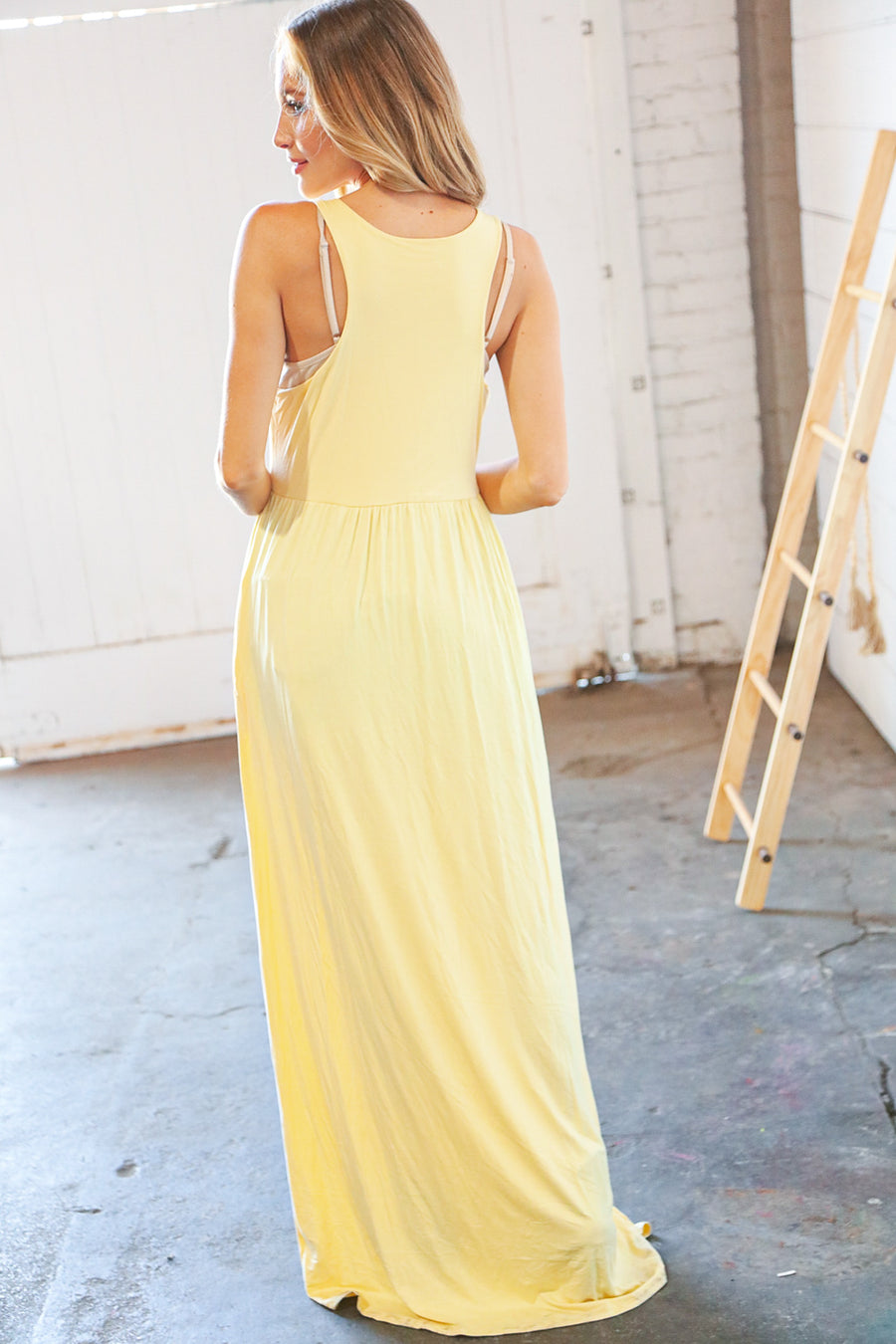 Yellow Maxi Dress