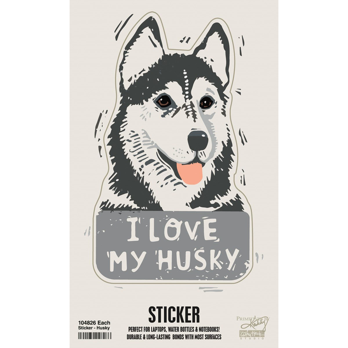 Husky sticker