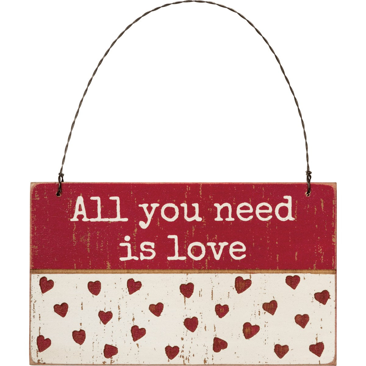 All you need is love ornament
