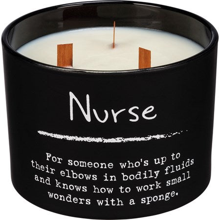 Nurse jar candle