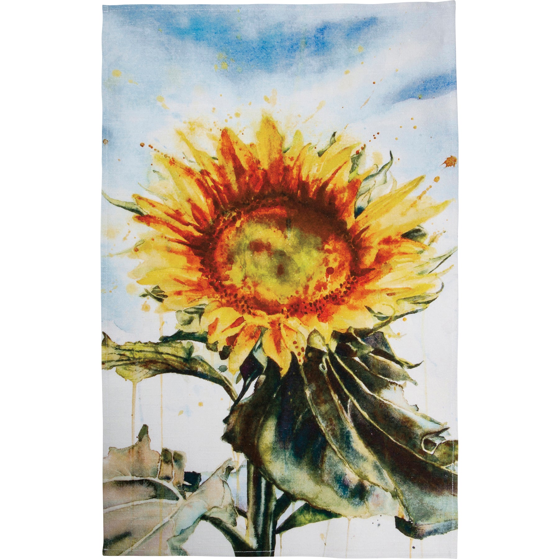 Dish towel-sunflower
