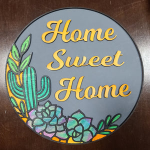 home sweet home succulent