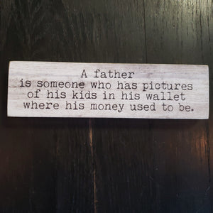 'Pictures of his kids' a father