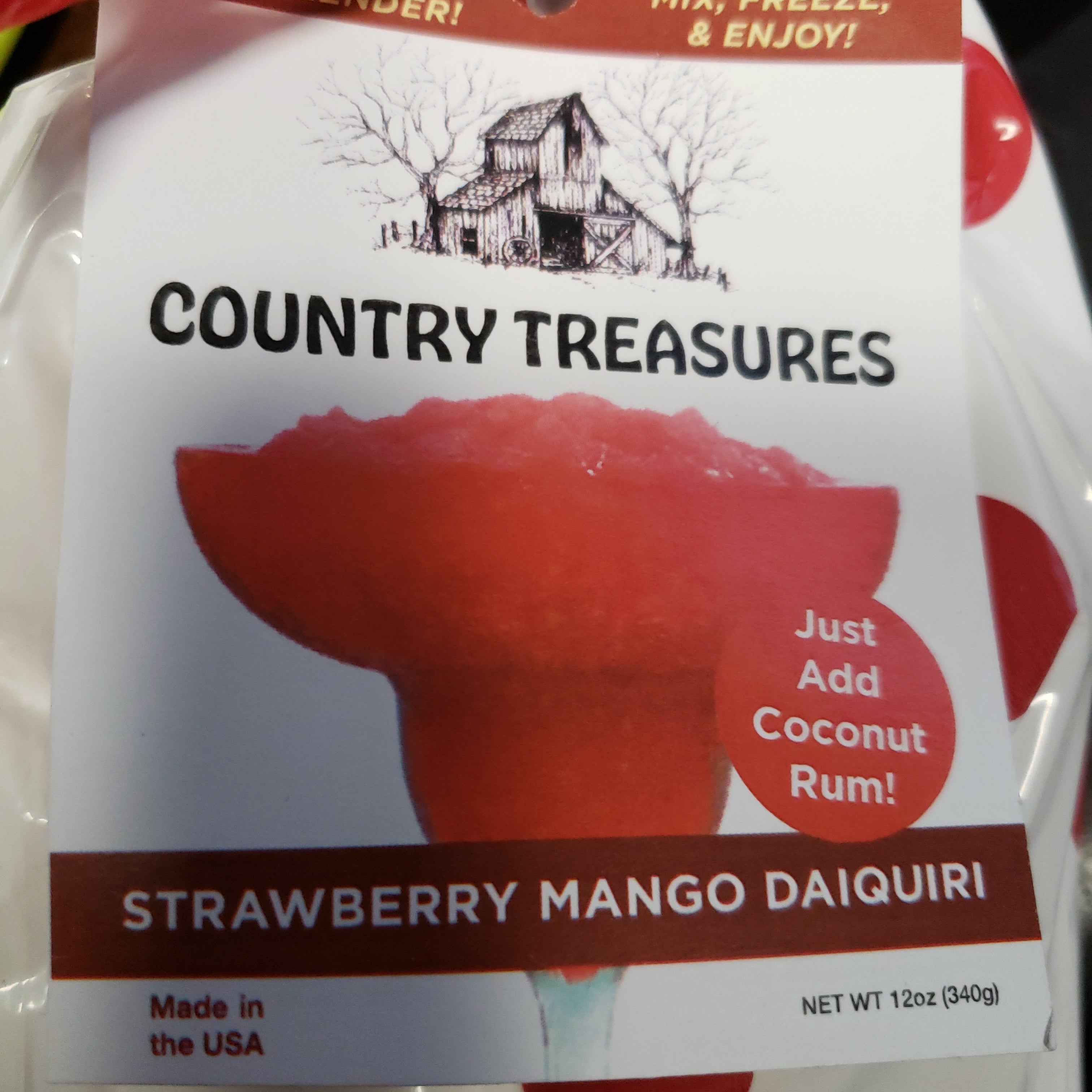 Strawberry mango daiquiri