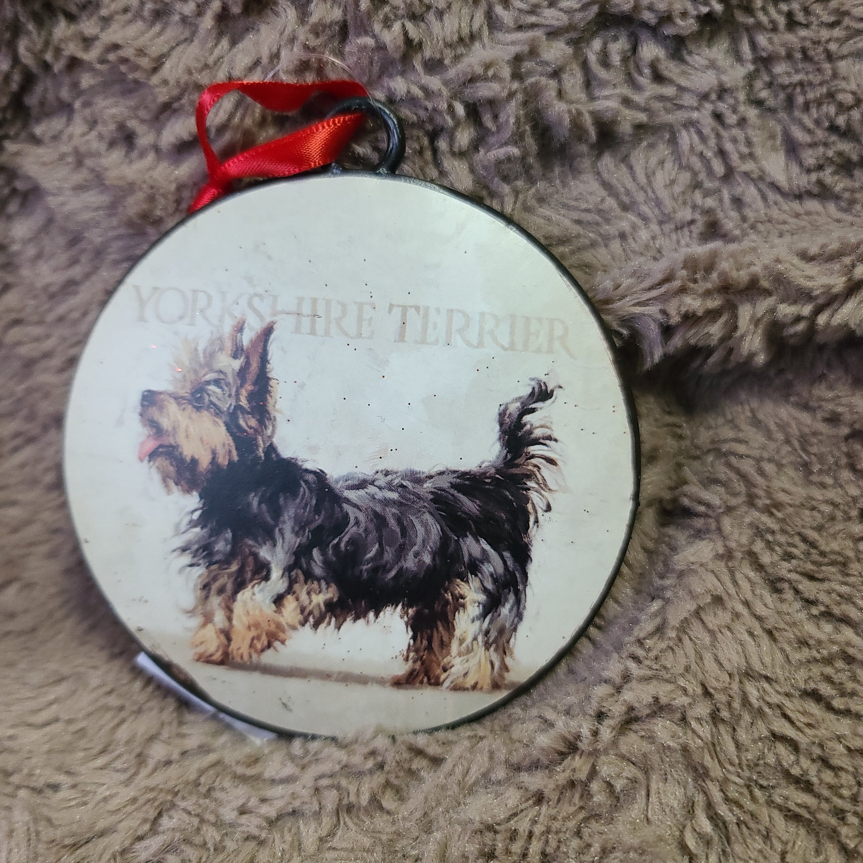 Yorkshire terrier ornament