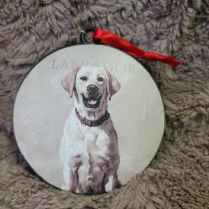 Labrador ornament