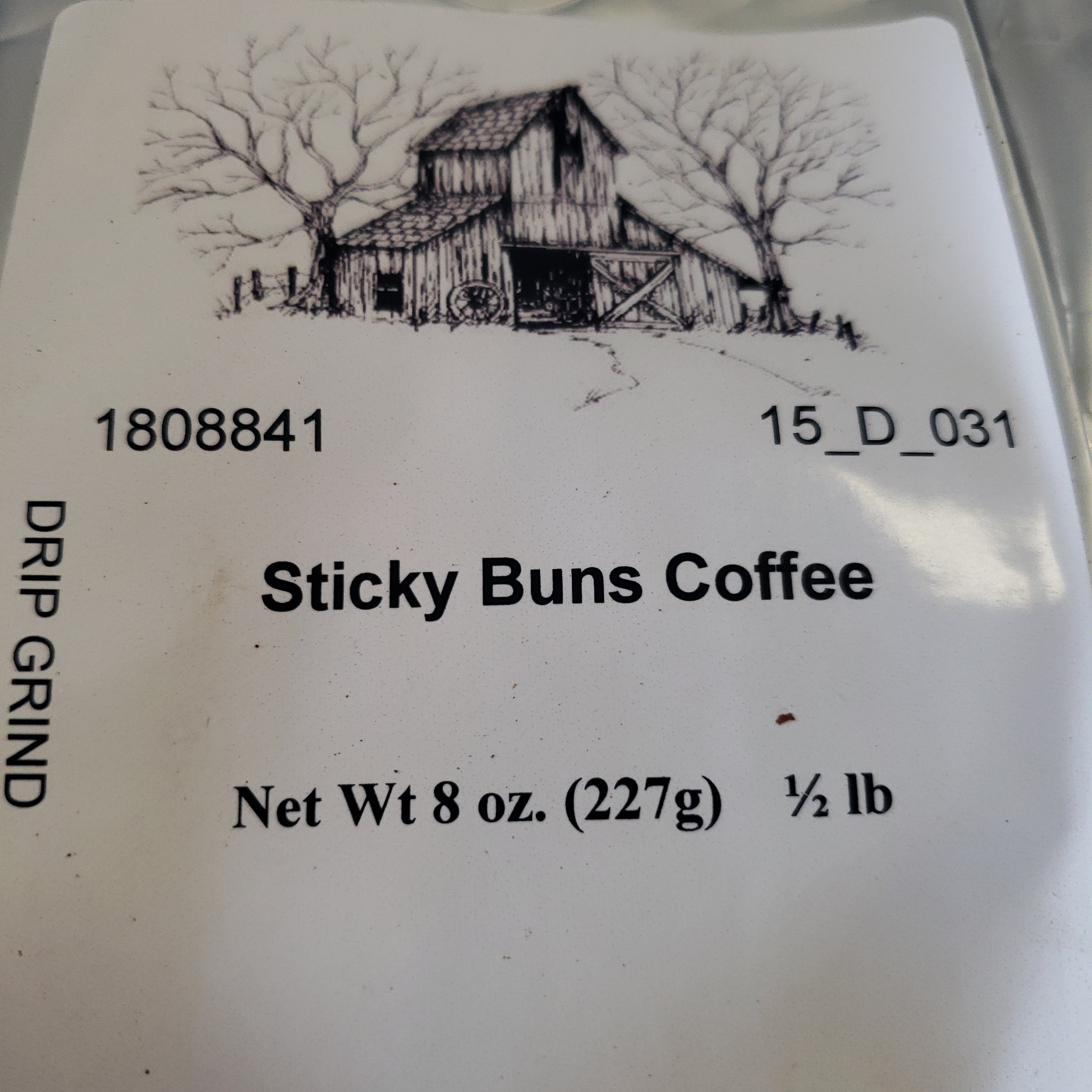 Sticky buns coffee