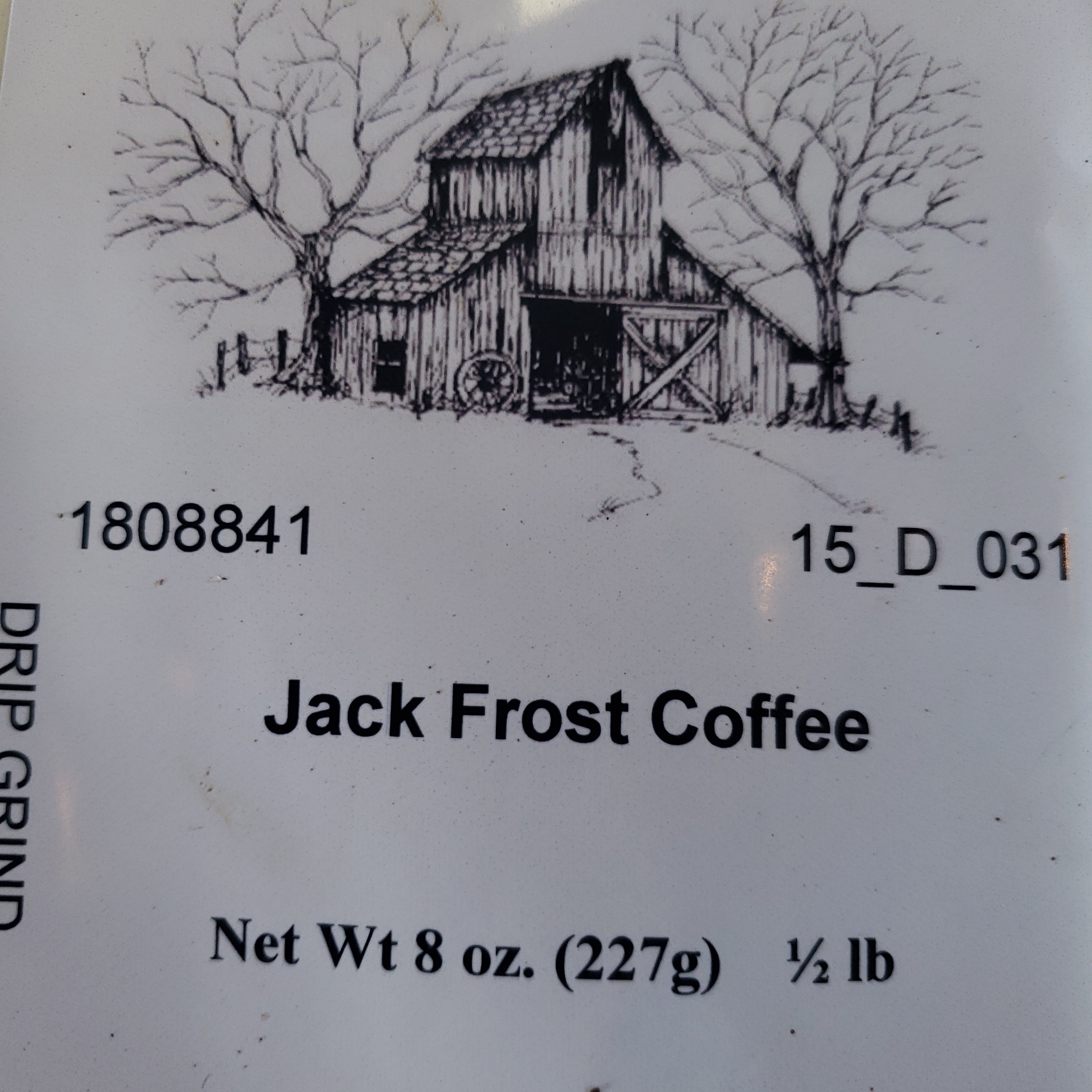 Jack frost coffee