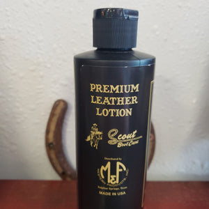 Premium leather lotion